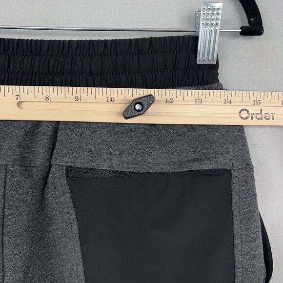 Lululemon Shorts Mens Small Gray Black City Commute Athletic Active Performance - Picture 10 of 13